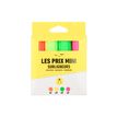 3539012004494-Les Prix Mini - Pack de 4 surligneurs - couleurs assorties--0