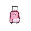 3661507522906-Sac à dos à roulettes Harry Potter Hedwig - 2 compartiments - rose - Kid'Abord--0