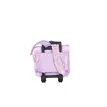 3661507024288-Cartable à roulettes KIP Prairie Fleurs - 2 compartiments - rose parme - Kid'Abord--1