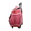 3666311026077-Cartable à roulettes Cybel - 2 compartiments - rose - Bagtrotter--1