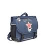 3663842008268-Cartable réversible Star Blue - 38 cm - 2 compartiments - bleu - Pol Fox--0