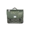 3663842008541-Cartable réversible Tiger - 38 cm - 2 compartiments - vert - Pol Fox--2