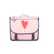 3663842008206-Cartable réversible Heart - 38 cm - 2 compartiments - rose - Pol Fox--1