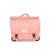 3663842008046-Cartable maternelle réversible Moonlight - 35 cm - 1 compartiment - rose - Pol Fox--1