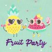 3135253283690-Cartable Fruit Party - 38 cm - 2 compartiments - vert - Viquel--3