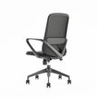 3760185024549-Fauteuil de bureau SEAGULL - accoudoirs fixes - noir--2