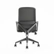 3760185024549-Fauteuil de bureau SEAGULL - accoudoirs fixes - noir--4