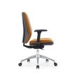 3760185024525-Fauteuil de bureau SHERMAN Gold - accoudoirs réglables - Appui-tête en option - marron--3