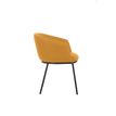 3760185022040-Fauteuil ARCO - 4 pieds métal - jaune safran--2