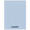 3020120225784-Conquérant Classique - Cahier polypro 24 x 32 cm - 96 pages - grands carreaux (Seyes) - bleu ciel--0