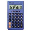 4891223283082-Truly 283 - calculatrice de poche - 8 chiffres - bleu--0