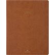 3664447183565-Agenda Eton - 1 semaine sur 2 pages - 22 x 28 cm - marron - Oberthur--0