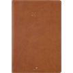 3664447183671-Agenda Eton - 1 semaine sur 2 pages - 17 x 24,5 cm - marron - Oberthur--0