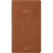 3664447183749-Agenda Eton - 1 semaine sur 2 pages - 9,5 x 17 cm - marron - Oberthur--0