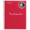 8422593485699-Notebook Emotions, couverture souple, A4 lignes horizontales 7 mm, 120 feuilles de 5 couleurs, Miquelri--0