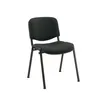 0404051443364-Lot de 4 chaises VISITEUR - noir-Angle gauche-0