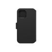 0840262383547-OtterBox Strada Series Via - porte folio pour iPhone 14 Plus - noir-Arrière-0