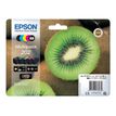 8715946646435-Epson 202 Kiwi - pack de 5 - noir, noir photo, cyan, magenta, jaune - cartouche d'encre originale-Avant-1