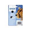 8715946329727-Epson T0711 Guépard - noir - cartouche d'encre originale-Avant-0