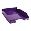 9002493115941-Exacompta COMBO Glossy - Corbeille à courrier violet-Angle gauche-0