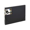 3135250208054-Viquel Creativ Gallery - Boîte de classement A3 - noir-Angle gauche-0