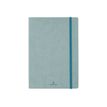 3664447127064-Oberthur Carmen - Carnet de notes souple - A5 - uni - 200 pages - vert de gris-Avant-0