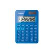 2012349449967-Calculatrice de bureau Canon LS-100K - 10 chiffres - alimentation batterie et solaire - bleu-Avant-0