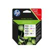 887111884923-HP 932XL/933XL - Pack de 4 - noir et 3 couleurs - cartouche d'encre originale (C2P42AE)-Avant-1