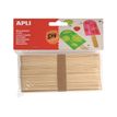 8410782132684-Apli - 40 bâtons de bois - naturel-Avant-0