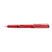 4014519052524-LAMY safari - Stylo plume plastique - rouge brillant-Angle gauche-0