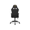 4710483775550-Fauteuil gamer ARMOR Elite - accoudoirs réglables - appui-tête intégré - noir/or-Arrière-3