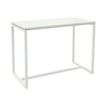 3660141221190-Table haute EASYDESK - L150 x P75 x H110 cm - plateau blanc-Angle gauche-0