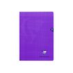 3329683731610-Clairefontaine Mimesys - Cahier polypro A4 (21x29,7 cm) - 96 pages - grands carreaux (Seyes) - vio-Avant-0