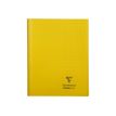 3037923866014-Clairefontaine Koverbook - Cahier à spirale polypro 24 x 32 cm - 160 pages - petits carreaux (5x5 mm) - disponible dans-Avant-2