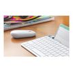 5099206085657-Logitech Pebble M350 - souris sans fil silencieuse - blanc cassé-Droite-10