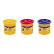 8412027000031-JOVI BLANDIVER - 3 pots de pâte à modeler - 110 g - jaune, bleu clair, rouge rojo-Avant-0