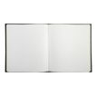 3130630009511-Exacompta Palmyre - Livre d'or 21 x 19 cm - 140 pages - noir-Avant-5