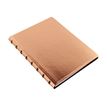 5015142263256-Filofax Saffiano - Carnet de notes à spirale A5 - or rose métallisé-Angle gauche-2