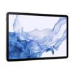 8806094149197-Samsung Galaxy Tab S8+ - tablette 12,4" - Android - 128 Go - 5G - argent-Angle gauche-2