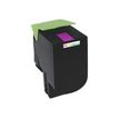 3112539704971-Cartouche laser compatible Lexmark 802X - magenta - Owa K18031OW-Angle gauche-0