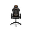 4710483775529-Fauteuil gamer ARMOR Elite - accoudoirs réglables - appui-tête intégré - noir-Avant-0