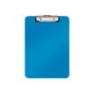 4002432107285-Leitz - Porte-bloc A4 - pour 80 feuilles - bleu métallisé-Avant-1