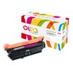 3112539606527-Cartouche laser compatible HP 507A - magenta - Owa K15539OW-Angle gauche-0