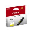 4960999905563-Canon CLI-551 - jaune - cartouche d'encre originale-Angle gauche-1