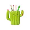 8054117620141-Legami - Pot à crayons céramique - cactus-Avant-1