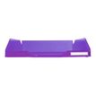 9002493016279-Exacompta COMBO - Corbeille à courrier violet translucide-Avant-0