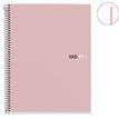 8422593499665-THE ORIGINAL NOTEBOOK, couverture rigide, A4, lignes horizontales, 80 feuilles de 1 couleur, Miquelrius--1