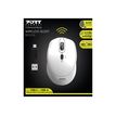 3567049007140-PORT DESIGNS - Souris sans fil - silencieuse - blanc-Avant-3