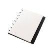 5015142269432-Filofax Saffiano - Carnet de notes à spirale A5 - argent métallisé-Angle droit-1