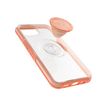 0840104285336-OtterBox Otter  - coque de protection pour iPhone 13 - transparent avec contour orange-Arrière-5